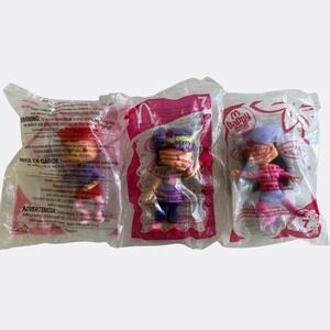 McDonald's x Strawberry Shortcake Toy Set – Lot of 3 – Sealed NEW 2006-2007